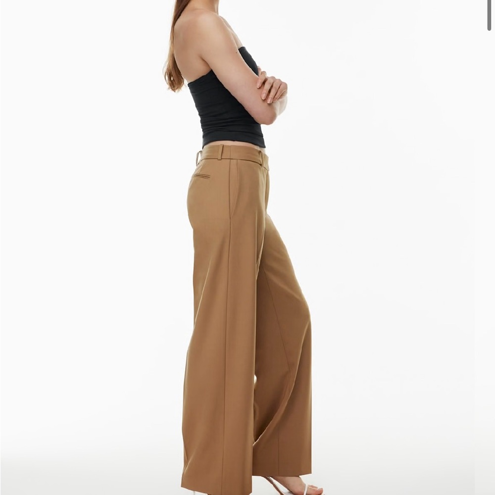 Babaton Aritzia Tan Women's Tailored Pants